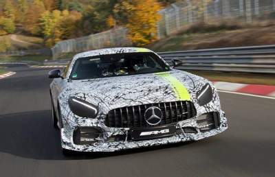 В Сети показали заряженный Mercedes-AMG GT