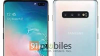 В Сети показали рендеры Samsung Galaxy S10 Plus